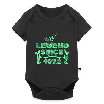 1972 - Baby Premium short-sleeve bodysuit - black - Front