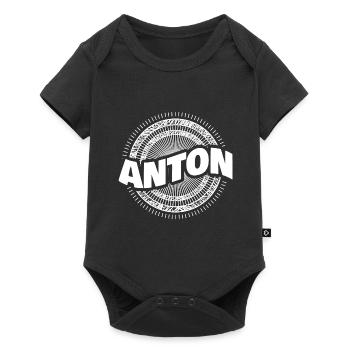 Idée cadeau Anton - Body à manches courtes Premium Bébé - noir - Devant
