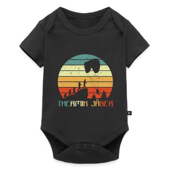 Thermiques Hunter Base Jumper Parapente Parapente - Body à manches courtes Premium Bébé - noir - Devant