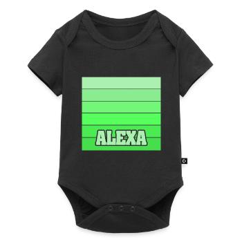 Daughter Alexa - Baby Premium short-sleeve bodysuit - black - Front