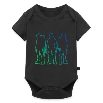 Bloc Bloc Escalade Hommes Escalade - Body à manches courtes Premium Bébé - noir - Devant