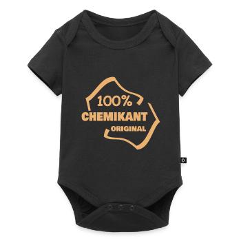 Profession : Technicien en chimie - Body à manches courtes Premium Bébé - noir - Devant