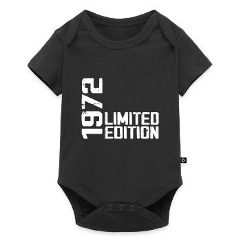 Légendaire Depuis 1972 Cadeau D'anniversaire 1972 - Body à manches courtes Premium Bébé - noir - Devant