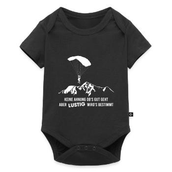 I don't know if it's going well, but it's going to be determined - Baby Premium short-sleeve bodysuit - black - Front