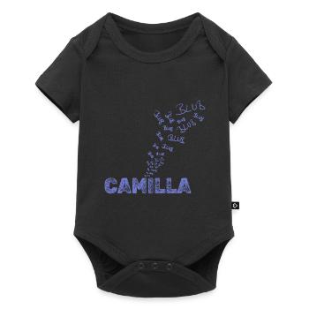 Voile Camilla - Body à manches courtes Premium Bébé - noir - Devant