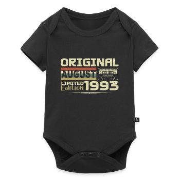 August 1993 - Born August 1993 Built August 1993 - Baby Premium short-sleeve bodysuit - black - Front