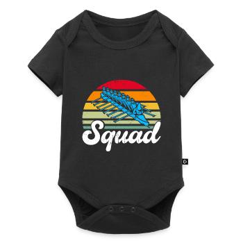 Team Rower Rower Rowing Gift - Baby Premium short-sleeve bodysuit - black - Front