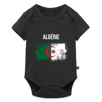Algérie - Body à manches courtes Premium Bébé - noir - Devant