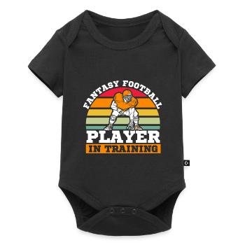 Draft Day Football Women Fantasy Football Champions - Body à manches courtes Premium Bébé - noir - Devant