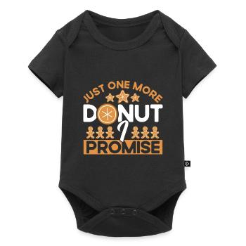 Gingerbread Baking Cookies Baking Gingerbread Gesche - Baby Premium short-sleeve bodysuit - black - Front