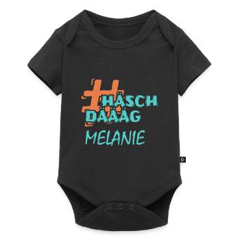Gift for Melanie - Baby Premium short-sleeve bodysuit - black - Front
