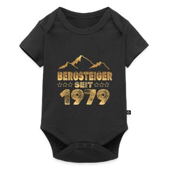 geboren 1979 - Baby Premium Kurzarmbody - Schwarz - Vorne