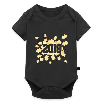 Year: 2019 - Baby Premium short-sleeve bodysuit - black - Front