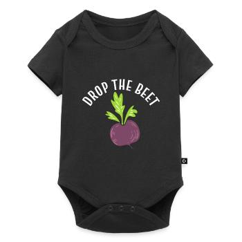 Drop The Beet Botaniker - Baby Premium Kurzarmbody - Schwarz - Vorne