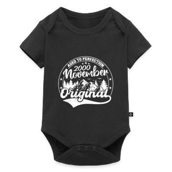 Legendary since November 2000 - November 2000 - Baby Premium short-sleeve bodysuit - black - Front