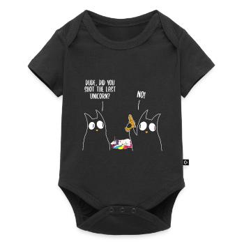 Dude Did You Eat The Last Unicorn? Cat Unicorn - Baby Premium short-sleeve bodysuit - black - Front