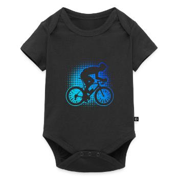 Roadbike Road Bike Road Bike Women's Road Cyclist - Baby Premium short-sleeve bodysuit - black - Front