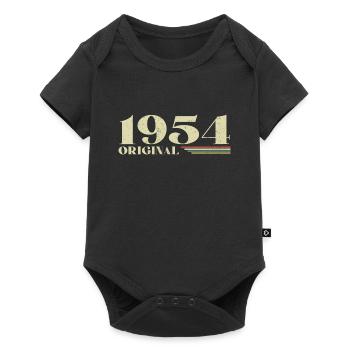 Original 1954 Vintage 1954 Birthday 1954 Retro - Baby Premium short-sleeve bodysuit - black - Front