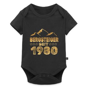 Alpiniste 1980 - Body à manches courtes Premium Bébé - noir - Devant