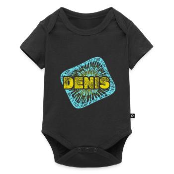 Leisure Denis - Baby Premium short-sleeve bodysuit - black - Front