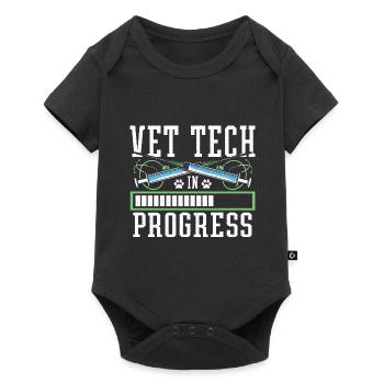 Veterinary Technician Vet Tech in Progress - Baby Premium short-sleeve bodysuit - black - Front