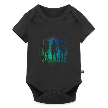 Bloc Bloc Homme Bloc Grimpeur - Body à manches courtes Premium Bébé - noir - Devant
