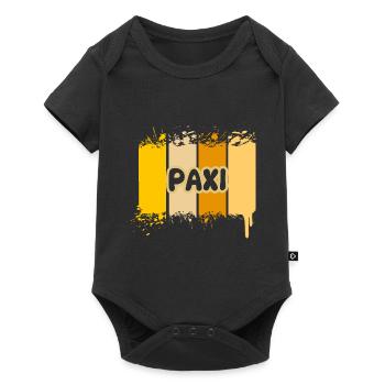 Paxi - Body à manches courtes Premium Bébé - noir - Devant