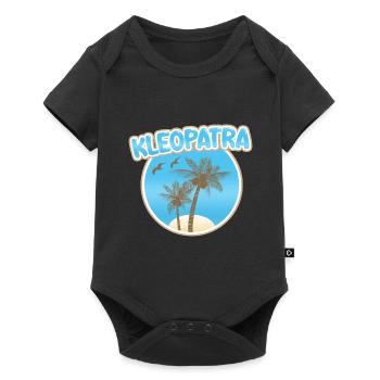 Cadeau pour Cléopâtre - Body à manches courtes Premium Bébé - noir - Devant