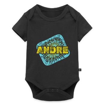 Gift for Andre - Baby Premium short-sleeve bodysuit - black - Front