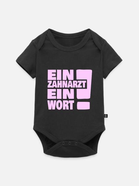 Zahnarzt - Baby Premium Kurzarmbody - Schwarz