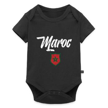 MAROC - Body à manches courtes Premium Bébé - noir - Devant