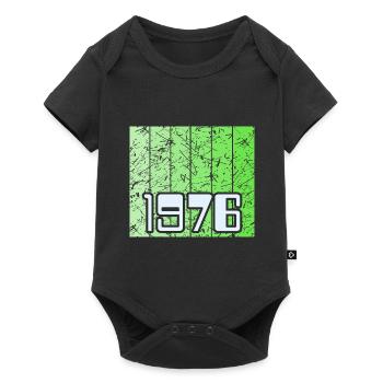 Vert 1976 - Body à manches courtes Premium Bébé - noir - Devant