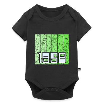 Year 1958 - Baby Premium short-sleeve bodysuit - black - Front