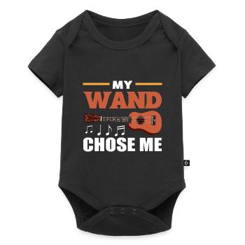My Wand Chose Me Luthier - Baby Premium short-sleeve bodysuit - black - Front