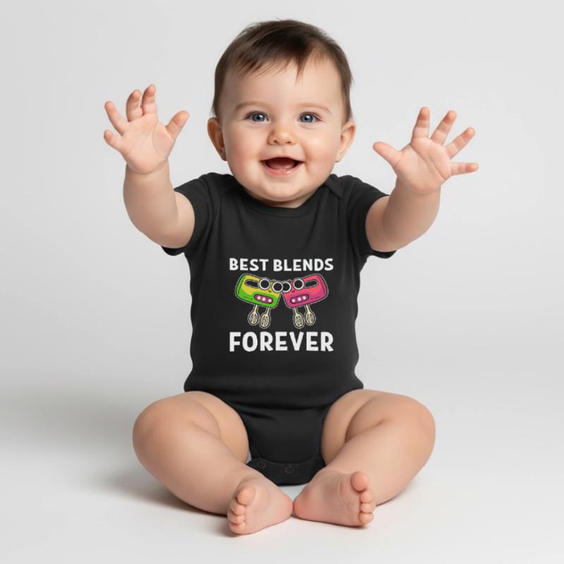 Best Blends Forever Kochen oder Koch Baby Premium Kurzarmbody