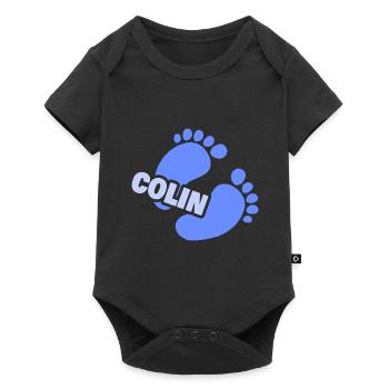 Colin - Body à manches courtes Premium Bébé - noir - Devant