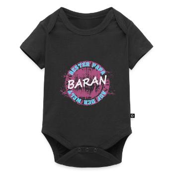 Baran as Father's Day - Baby Premium short-sleeve bodysuit - black - Front