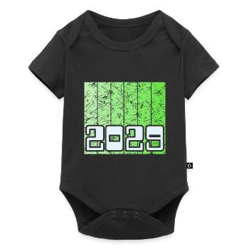 2029 - Baby Premium short-sleeve bodysuit - black - Front