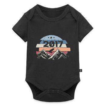 Original 2017 Millésime 2017 Anniversaire 2017 - Body à manches courtes Premium Bébé - noir - Devant