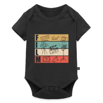 Réalisateurs de films Réalisateur - Body à manches courtes Premium Bébé - noir - Devant
