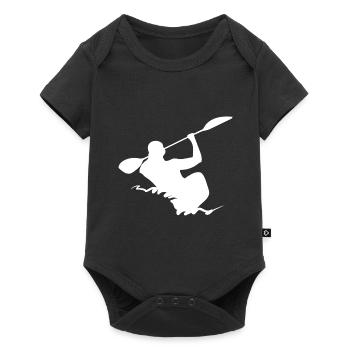 Rowing Canoe Kayak Kayak - Design - Baby Premium short-sleeve bodysuit - black - Front