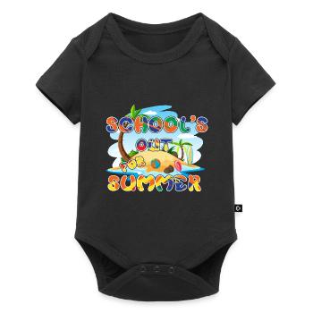 Schools Out For Summer Holidays Last Day of School - Baby Premium short-sleeve bodysuit - black - Front