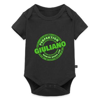 Perfection GIULIANO - Baby Premium short-sleeve bodysuit - black - Front