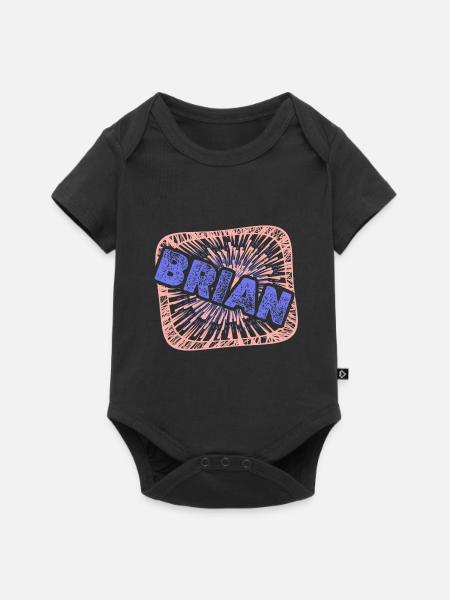 Kollege Brian - Baby Premium Kurzarmbody - Schwarz