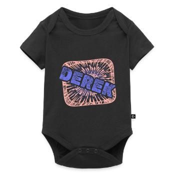 Gift for Derek - Baby Premium short-sleeve bodysuit - black - Front