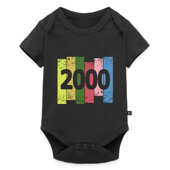 2000 - Baby Premium short-sleeve bodysuit - black - Front