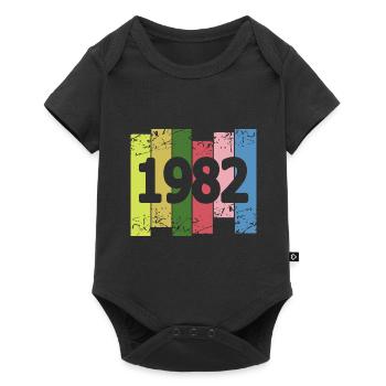 Lustig 1982 - Baby Premium short-sleeve bodysuit - black - Front