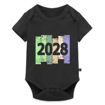 Œuvres d’art 2028 - Body à manches courtes Premium Bébé - noir - Devant