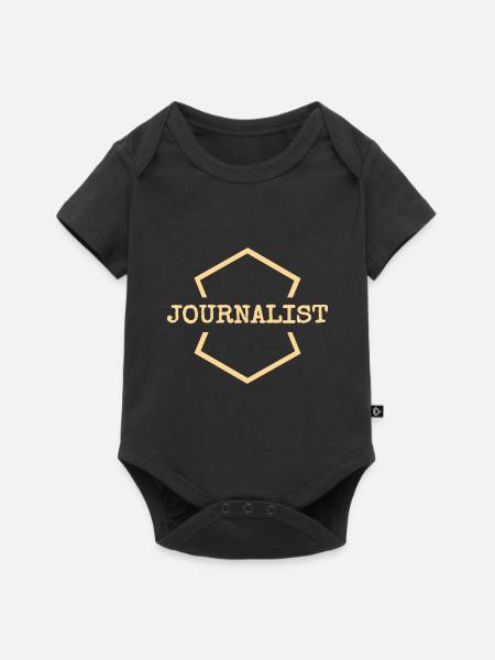 Journalist - Baby Premium Kurzarmbody - Schwarz
