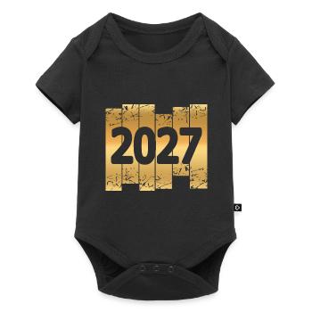 2027 - Baby Premium short-sleeve bodysuit - black - Front